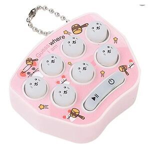 NEW!  Pink Pocket Mini Whack-a-mole Game Console Adult or Kids Puzzle Cute Toy W